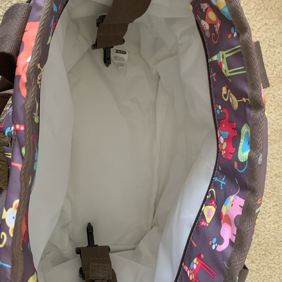 LeSportSac ‘Ryan’ Zoo Print Diaper Bag